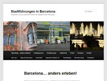Tablet Screenshot of barcelona-stadtfuehrungen.de
